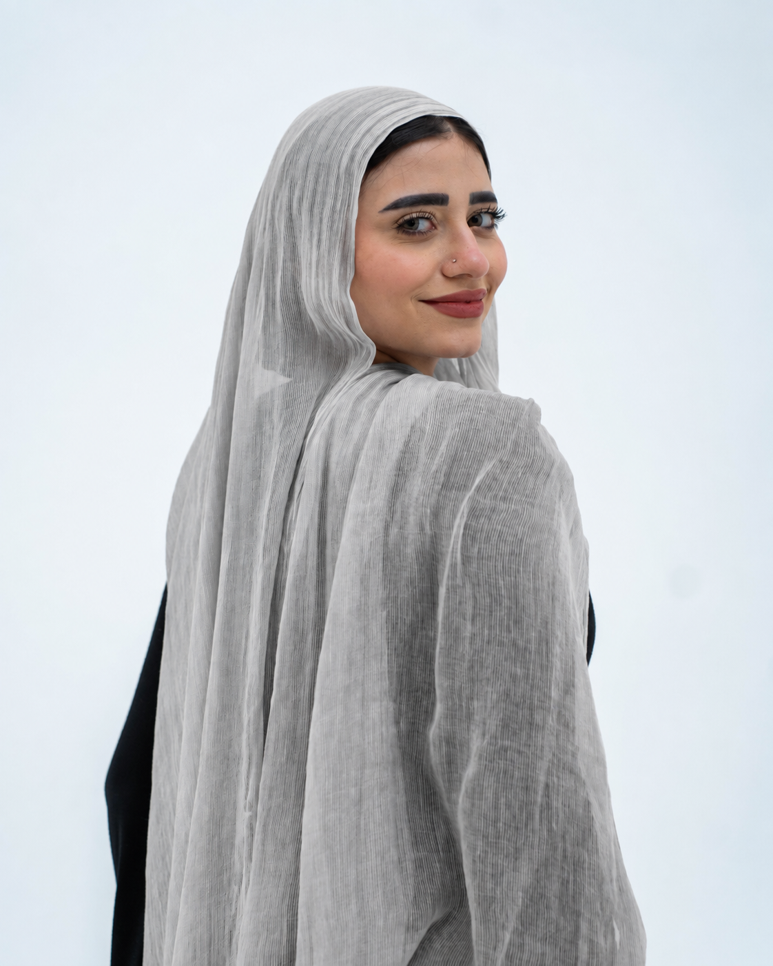 Velour -Light Silver Gray